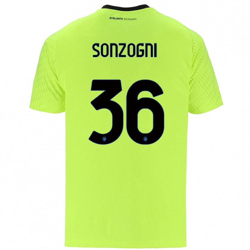 Danxen Criança Mattia Sonzogni #36 Verde Amarelo Vermelho Camisola Guarda-Redes 2025/26 Camisa Brasil