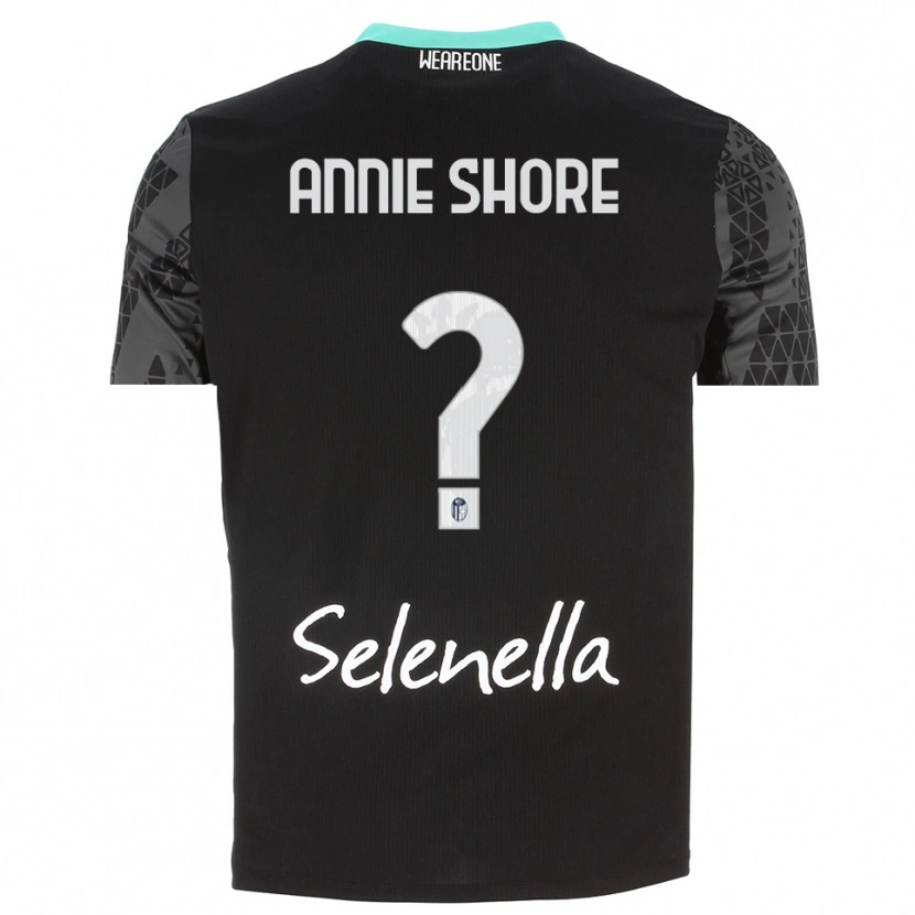 Danxen Criança Margot Annie Shore #0 Cinza Preto Branco Camisola Guarda-Redes 2025/26 Camisa Brasil