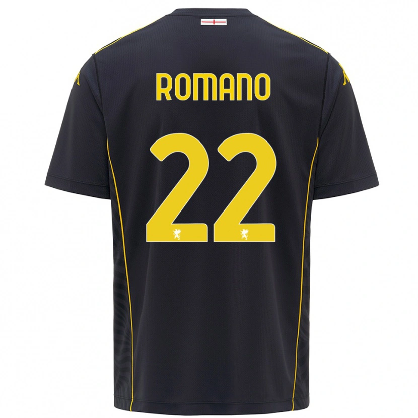 Danxen Criança Andrew Romano #22 Preto Amarelo Camisola Guarda-Redes 2025/26 Camisa Brasil