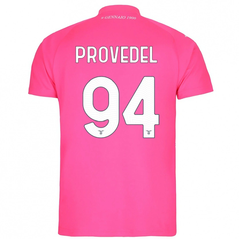 Danxen Criança Ivan Provedel #94 Rosa Intenso Camisola Guarda-Redes 2025/26 Camisa Brasil