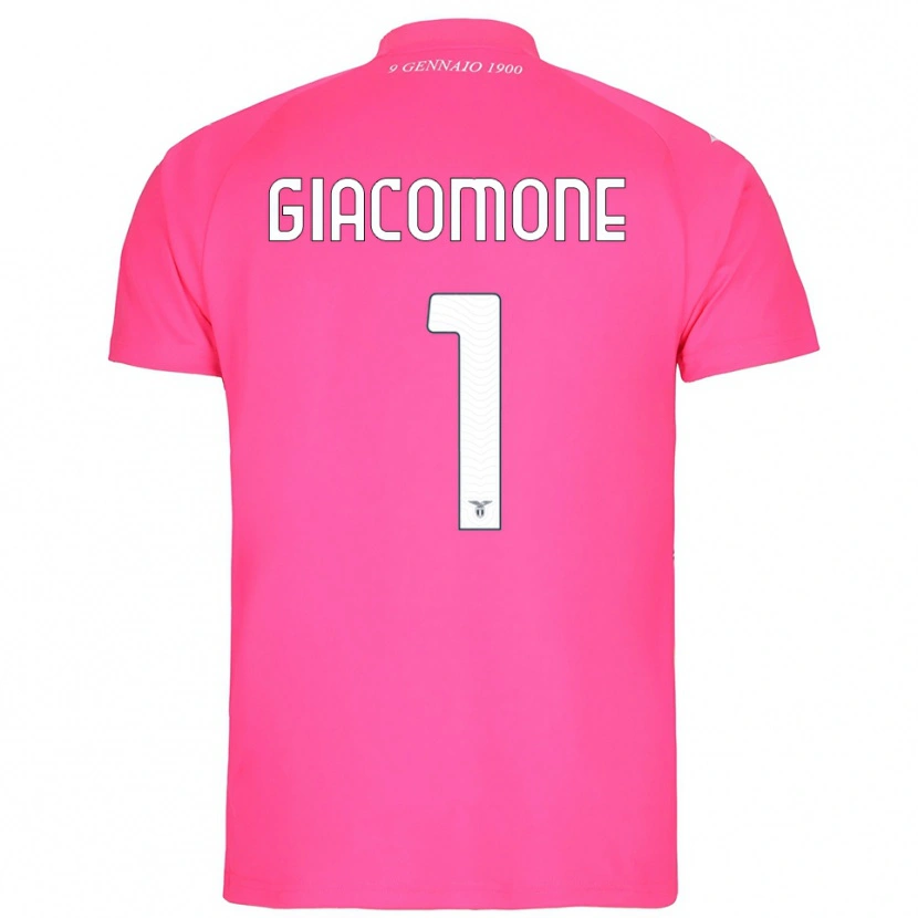 Danxen Criança Giacomo Giacomone #1 Rosa Intenso Camisola Guarda-Redes 2025/26 Camisa Brasil