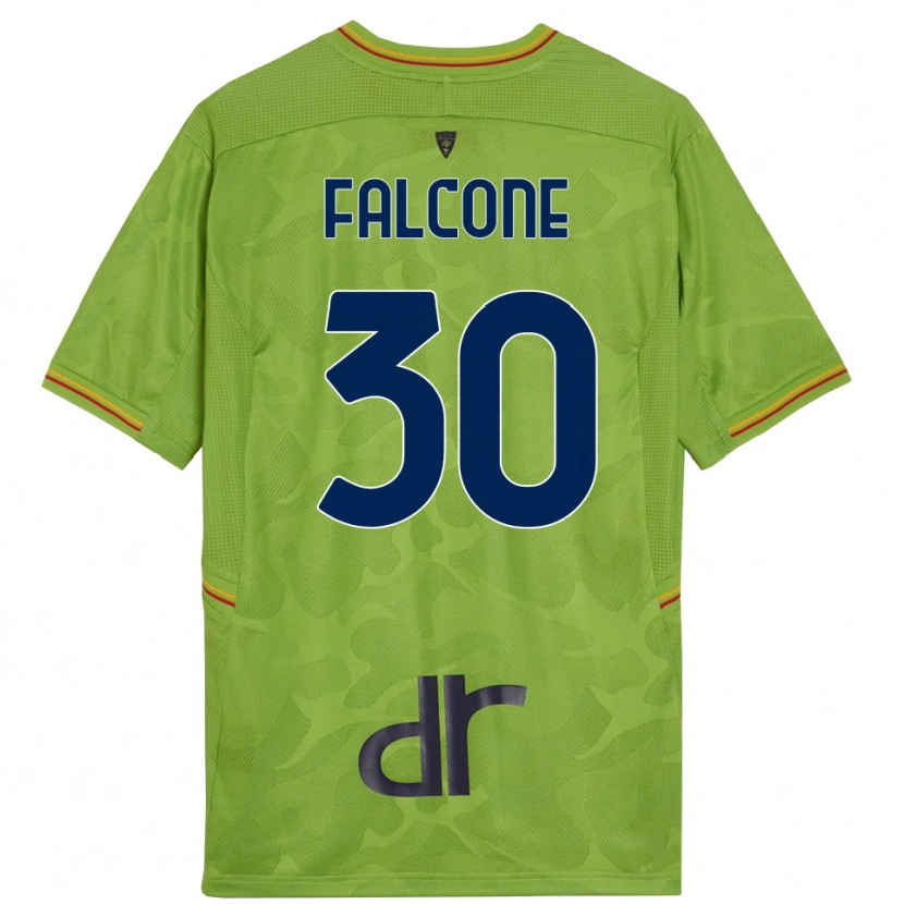 Danxen Criança Wladimiro Falcone #30 Verde Floresta Preto Camisola Guarda-Redes 2025/26 Camisa Brasil