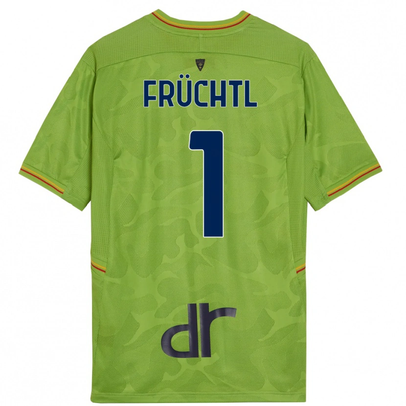 Danxen Criança Christian Früchtl #1 Verde Floresta Preto Camisola Guarda-Redes 2025/26 Camisa Brasil