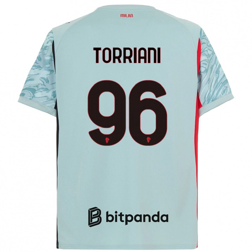 Danxen Criança Lorenzo Torriani #96 Azul Claro Vermelho Camisola Guarda-Redes 2025/26 Camisa Brasil