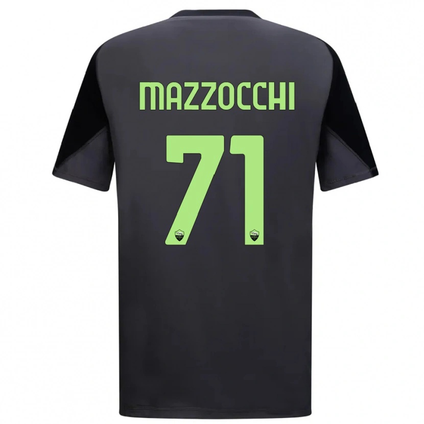 Danxen Criança Giulia Mazzocchi #71 Preto Verde Claro Camisola Guarda-Redes 2025/26 Camisa Brasil