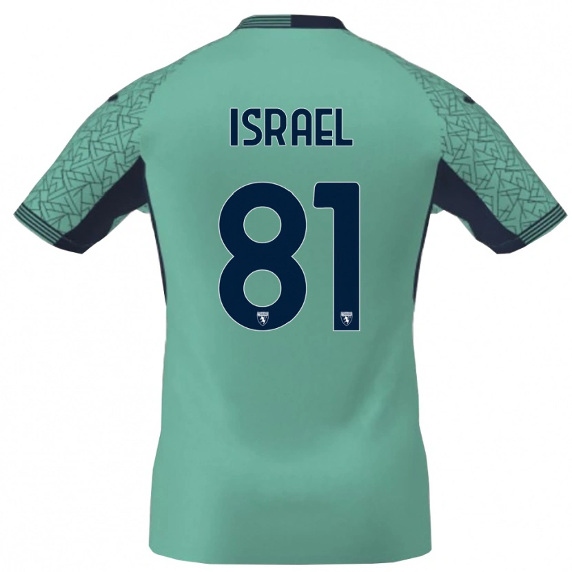 Danxen Criança Franco Israel #81 Lagoa Azul Camisola Guarda-Redes 2025/26 Camisa Brasil