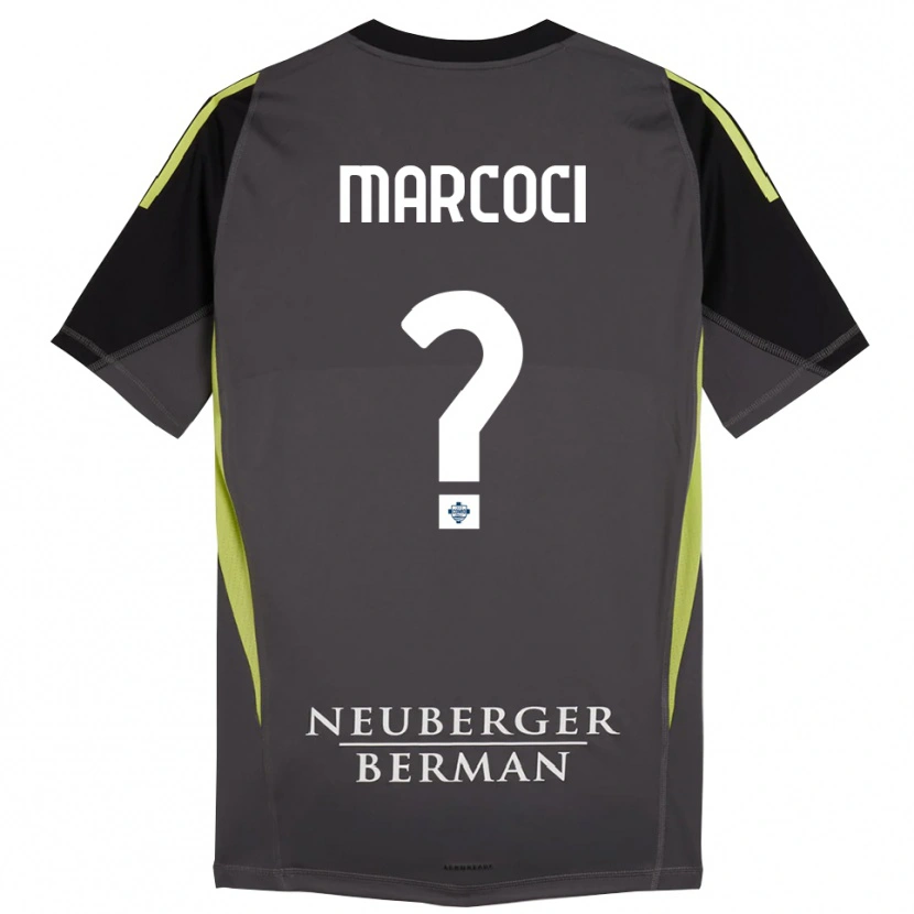 Danxen Criança Alexandru Marcoci #0 Preto Verde Claro Camisola Guarda-Redes 2025/26 Camisa Brasil