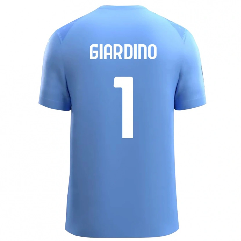 Danxen Criança Andrea Giardino #1 Azul Céu Branco Camisola Guarda-Redes 2025/26 Camisa Brasil