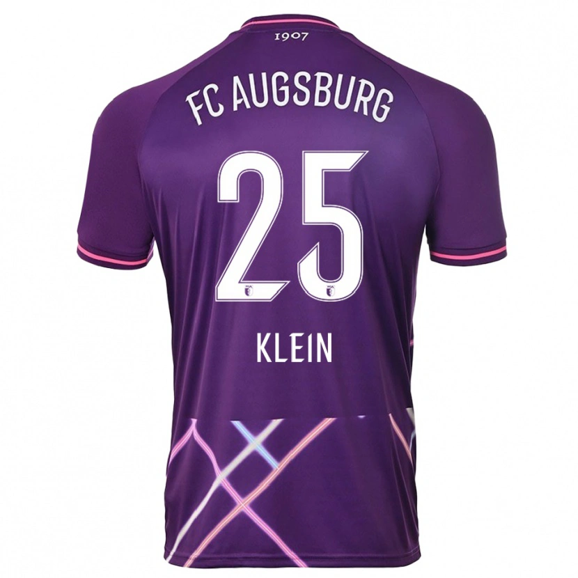 Danxen Criança Daniel Klein #25 Roxo Rosa Camisola Guarda-Redes 2025/26 Camisa Brasil