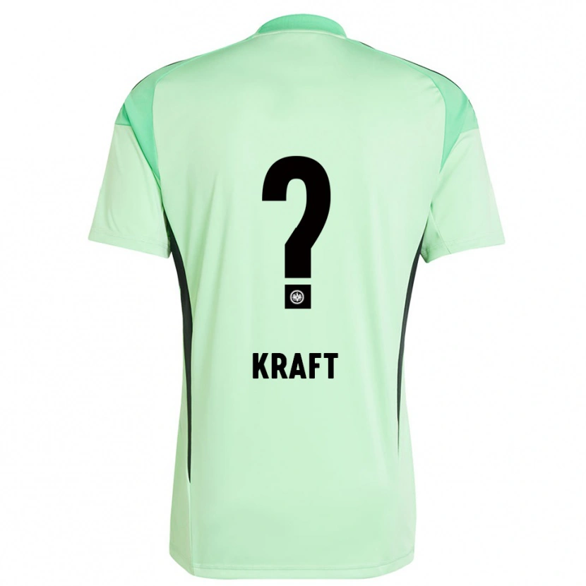 Danxen Criança Nico Kraft #0 Preto Verde Claro Camisola Guarda-Redes 2025/26 Camisa Brasil