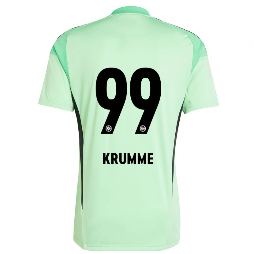 Danxen Criança Janne Krumme #99 Preto Verde Claro Camisola Guarda-Redes 2025/26 Camisa Brasil