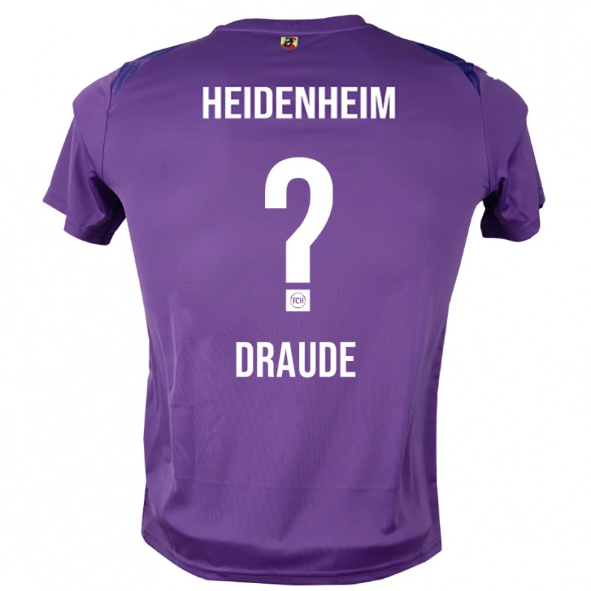 Danxen Criança Michel Draude #0 Orquídea Média Camisola Guarda-Redes 2025/26 Camisa Brasil