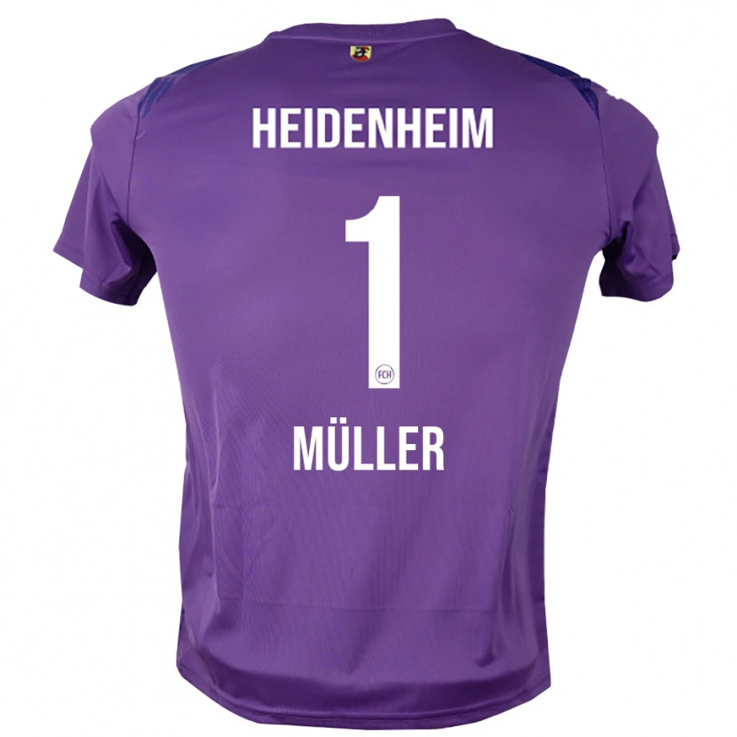 Danxen Criança Kevin Müller #1 Orquídea Média Camisola Guarda-Redes 2025/26 Camisa Brasil