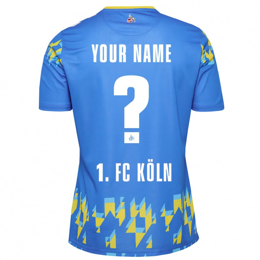 Danxen Criança 1. FC Köln Azul Centáurea Camisola Guarda-Redes 2025/26 Camisa Brasil