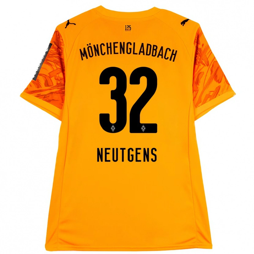 Danxen Criança Maximilian Neutgens #32 Preto Amarelo Laranja Camisola Guarda-Redes 2025/26 Camisa Brasil