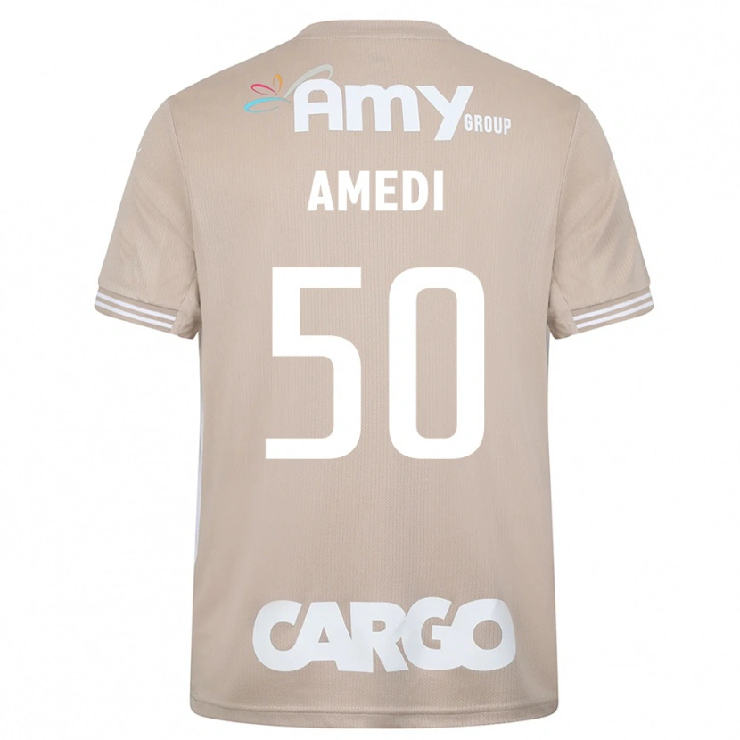 Danxen Criança Roie Amedi #50 Madeira De Lei Camisola Guarda-Redes 2025/26 Camisa Brasil