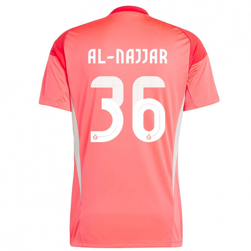 Danxen Criança Raghed Al-Najjar #36 Amarelo Laranja Vermelho Camisola Guarda-Redes 2025/26 Camisa Brasil