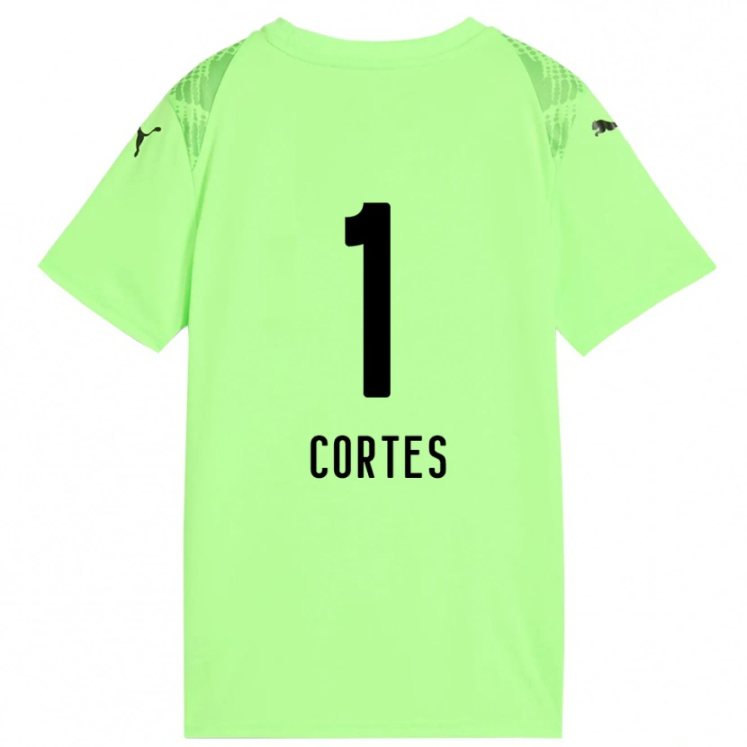 Danxen Criança Brayan Cortés #1 Preto Verde Pálido Camisola Guarda-Redes 2025/26 Camisa Brasil