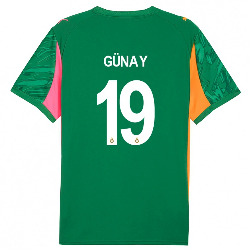 Danxen Criança Günay Güvenç #19 Rosa Laranja Verde Camisola Guarda-Redes 2025/26 Camisa Brasil