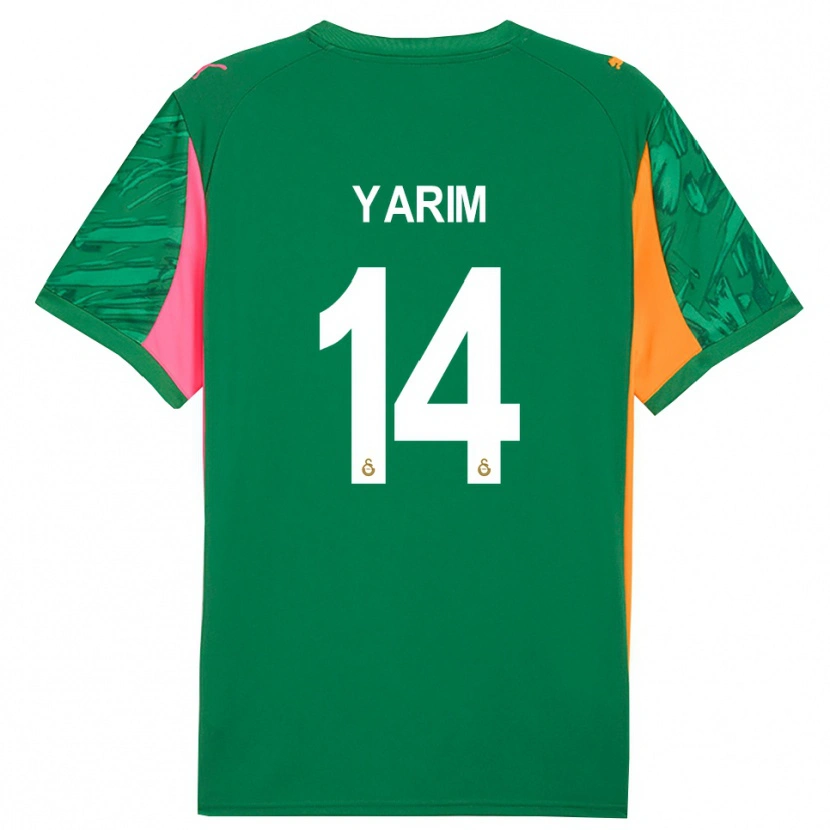 Danxen Criança Esra Yarım #14 Rosa Laranja Verde Camisola Guarda-Redes 2025/26 Camisa Brasil