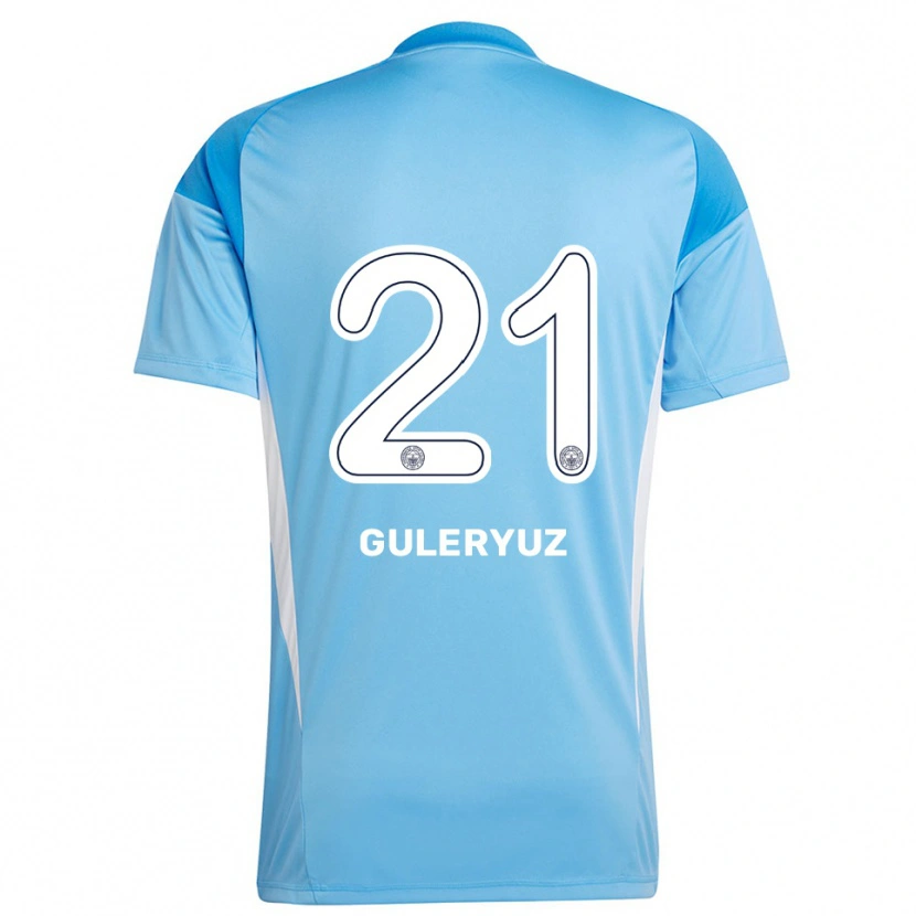 Danxen Criança Göknur Güleryüz #21 Azul Real Branco Camisola Guarda-Redes 2025/26 Camisa Brasil