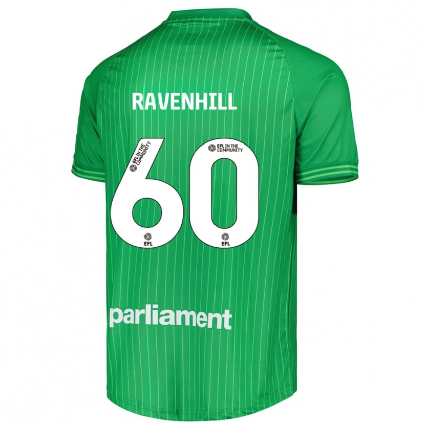 Danxen Criança Rogan Ravenhill #60 Verde Lima Camisola Guarda-Redes 2025/26 Camisa Brasil