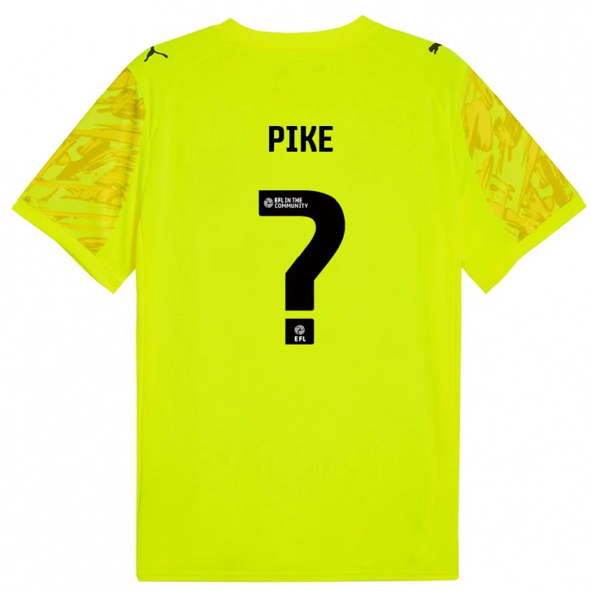 Danxen Criança Ethan Pike #0 Verde Fluorescente Camisola Guarda-Redes 2025/26 Camisa Brasil
