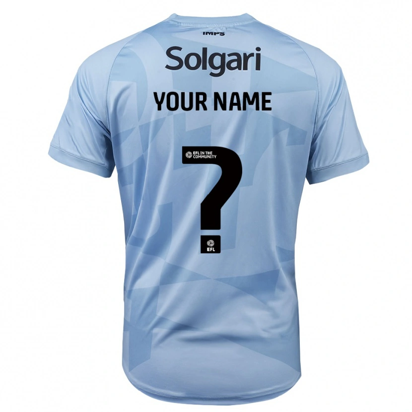 Danxen Criança Lincoln City Azul Celeste Claro Camisola Guarda-Redes 2025/26 Camisa Brasil