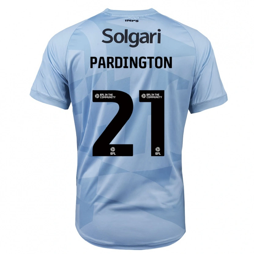 Danxen Criança Jamie Pardington #21 Azul Celeste Claro Camisola Guarda-Redes 2025/26 Camisa Brasil