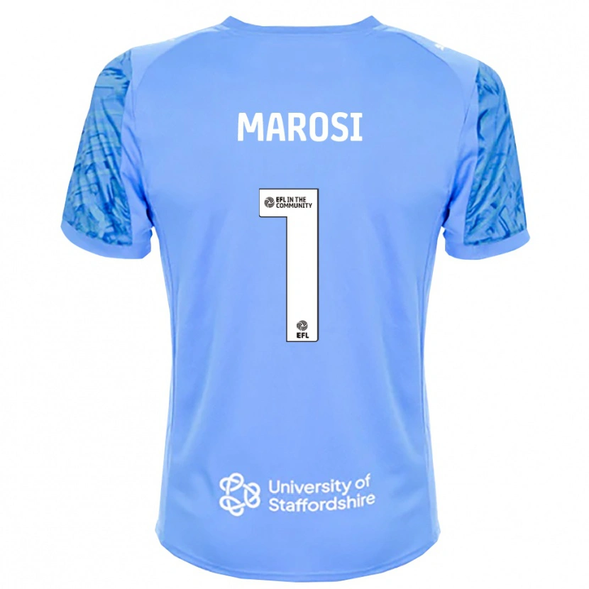 Danxen Criança Marko Marosi #1 Azul Royal Camisola Guarda-Redes 2025/26 Camisa Brasil