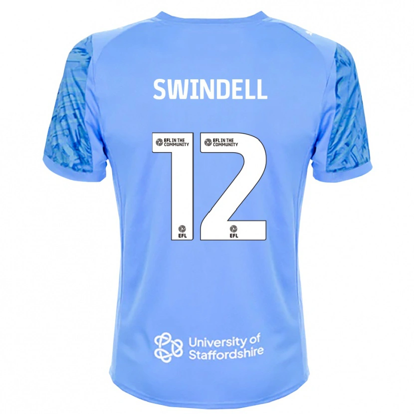 Danxen Criança Chloe Swindell #12 Azul Royal Camisola Guarda-Redes 2025/26 Camisa Brasil