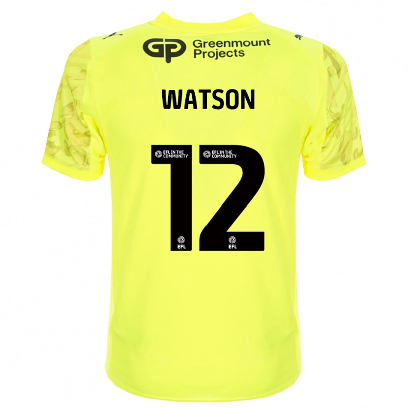 Danxen Criança Tom Watson #12 Preto Verde Fluorescente Camisola Guarda-Redes 2025/26 Camisa Brasil