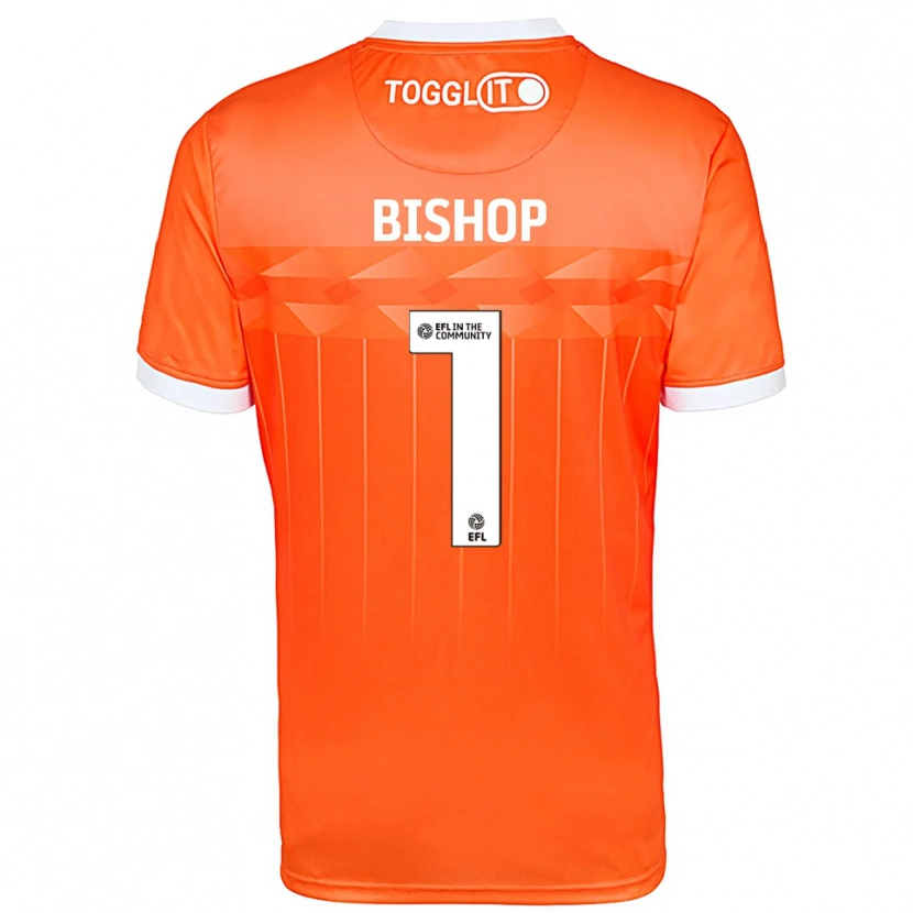 Danxen Criança Nathan Bishop #1 Branco Laranja Camisola Guarda-Redes 2025/26 Camisa Brasil