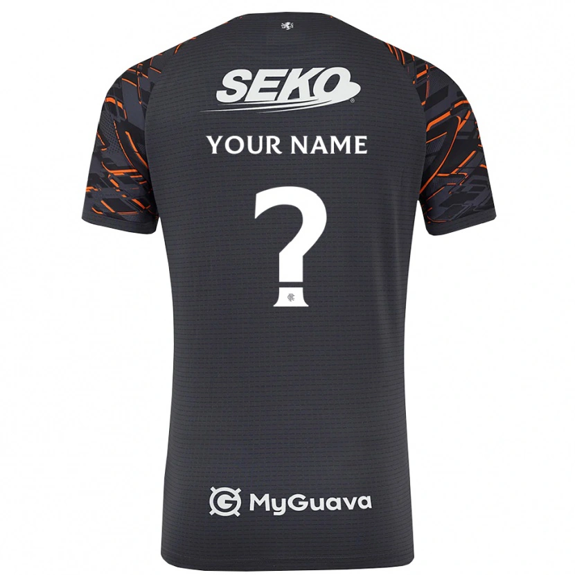 Danxen Criança Rangers FC Cinza Escuro Camisola Guarda-Redes 2025/26 Camisa Brasil