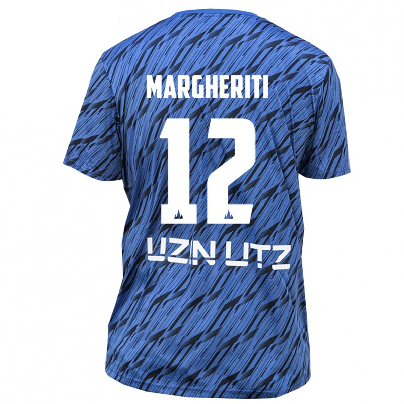 Danxen Criança Danilo Margheriti #12 Azul Real Branco Camisola Guarda-Redes 2025/26 Camisa Brasil