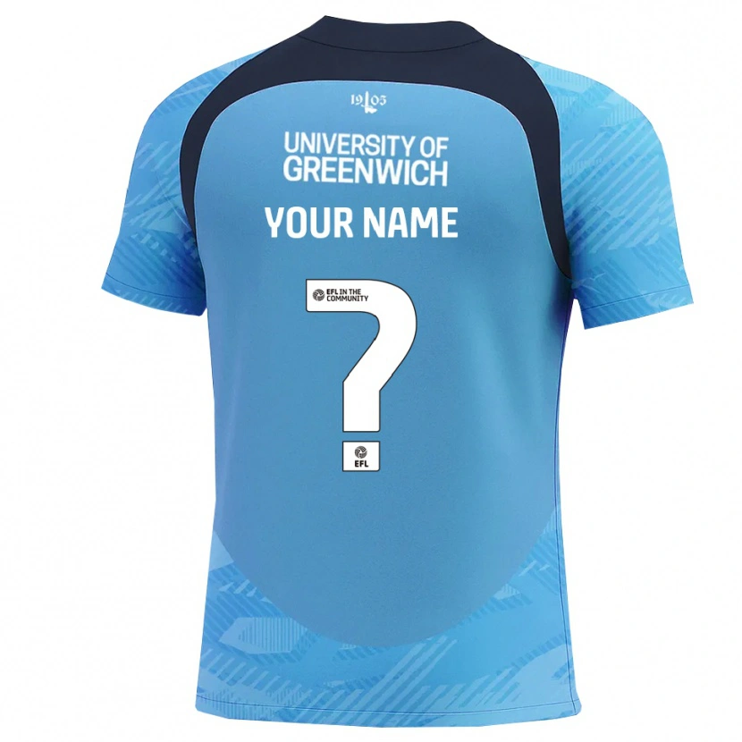 Danxen Criança Charlton Athletic Azul Branco Camisola Guarda-Redes 2025/26 Camisa Brasil