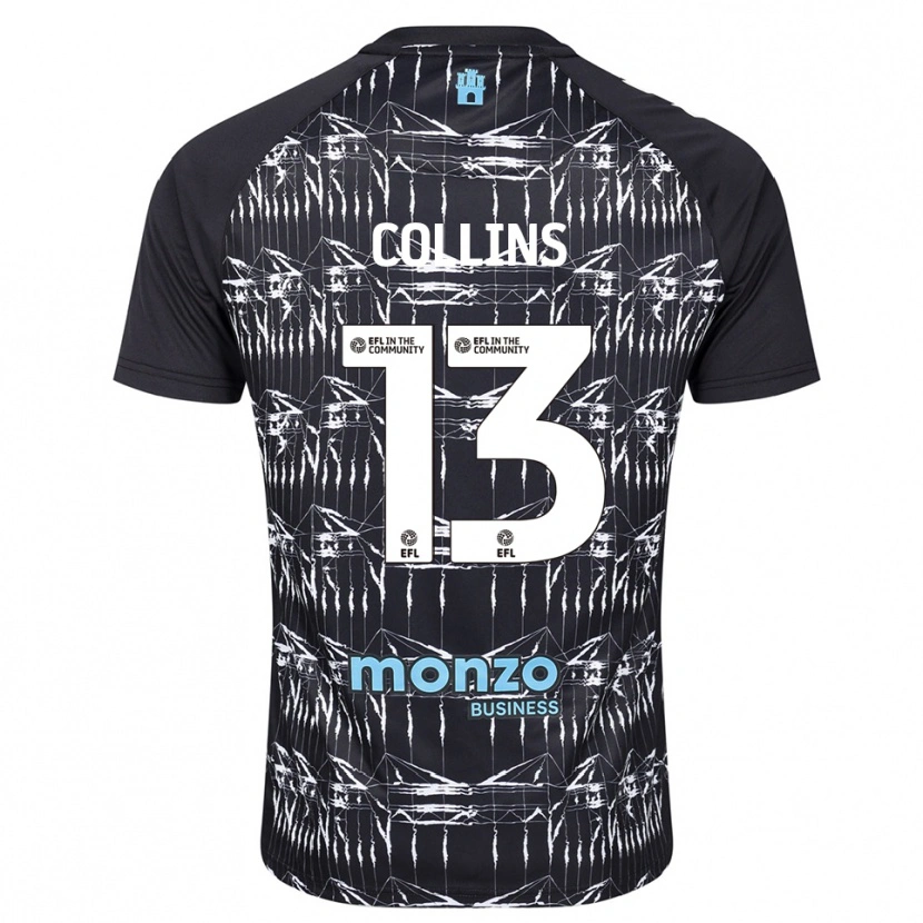 Danxen Criança Ben Wilson #13 Azul Preto Camisola Guarda-Redes 2025/26 Camisa Brasil