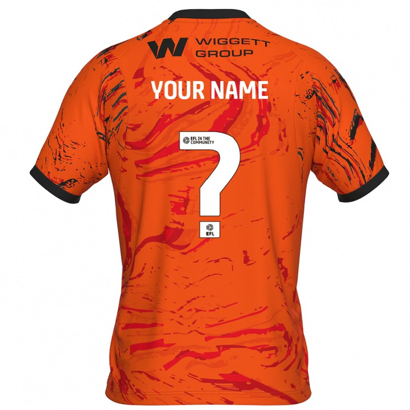 Danxen Criança Millwall FC Laranja Preto Camisola Guarda-Redes 2025/26 Camisa Brasil