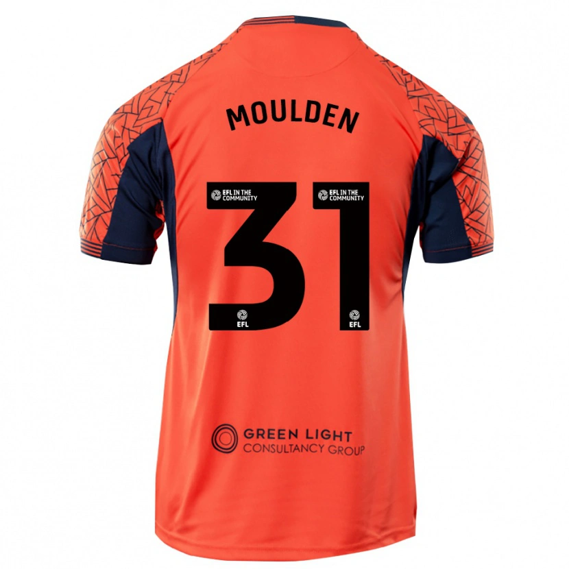 Danxen Criança Louie Moulden #31 Preto Laranja Camisola Guarda-Redes 2025/26 Camisa Brasil