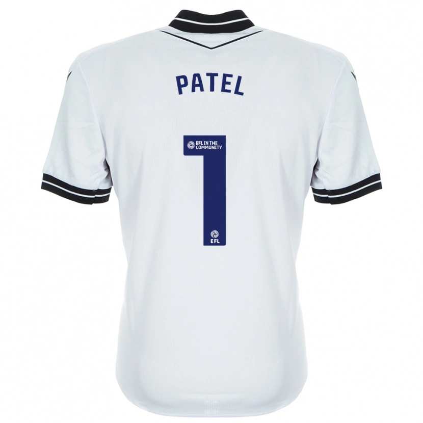 Danxen Criança Ajae Patel #1 Azul Real Branco Camisola Guarda-Redes 2025/26 Camisa Brasil