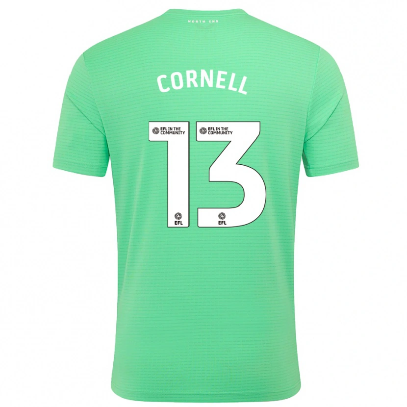 Danxen Criança David Cornell #13 Turquesa Pastel Camisola Guarda-Redes 2025/26 Camisa Brasil