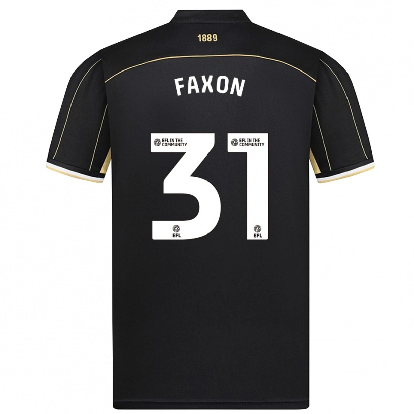 Danxen Criança Luke Faxon #31 Marrom Preto Camisola Guarda-Redes 2025/26 Camisa Brasil