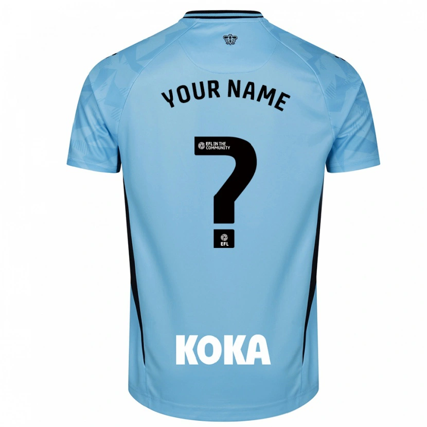 Danxen Criança Watford FC Azul Céu Claro Camisola Guarda-Redes 2025/26 Camisa Brasil