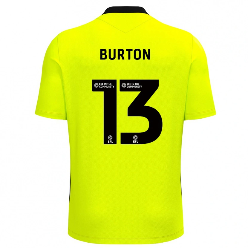 Danxen Criança Callum Burton #13 Verde Floresta Camisola Guarda-Redes 2025/26 Camisa Brasil