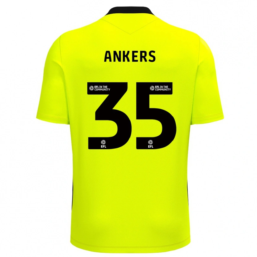 Danxen Criança Chloe Ankers #35 Verde Floresta Camisola Guarda-Redes 2025/26 Camisa Brasil