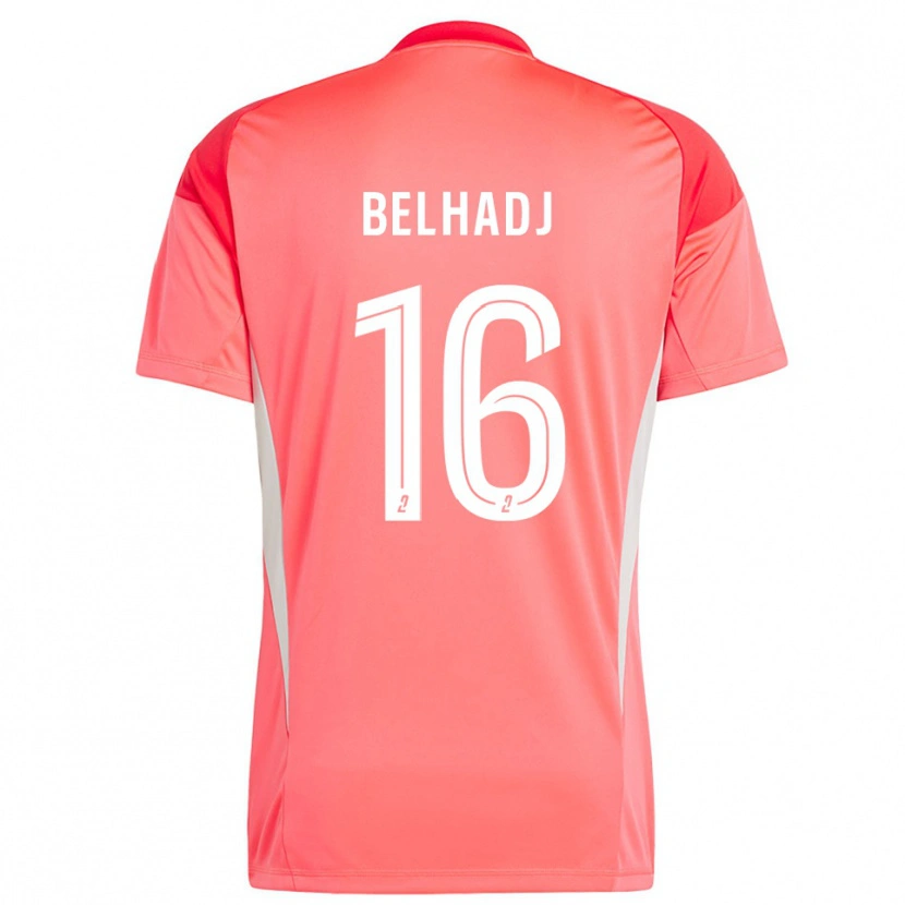 Danxen Criança Féerine Belhadj #16 Laranja Claro Camisola Guarda-Redes 2025/26 Camisa Brasil