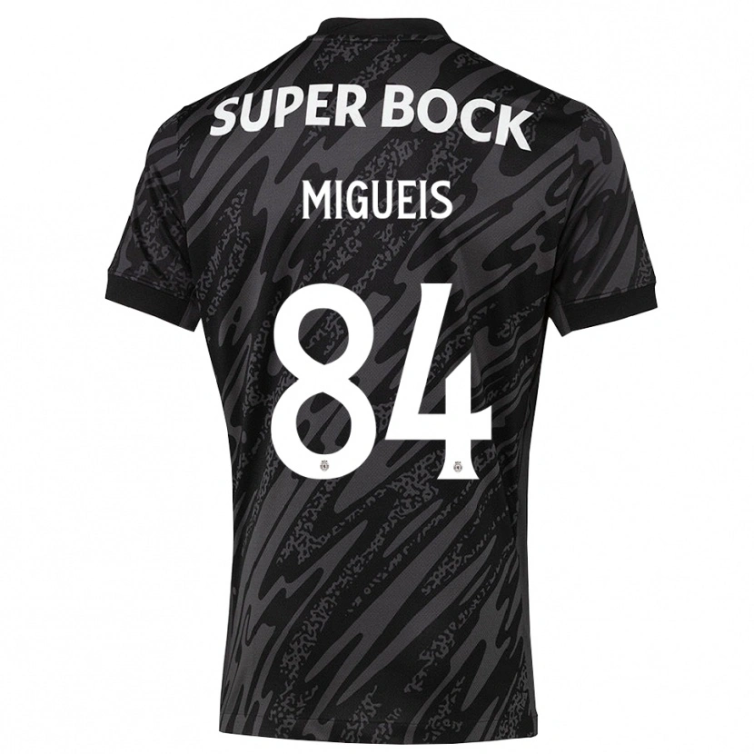 Danxen Criança Pedro Miguéis #84 Cinza Preto Branco Camisola Guarda-Redes 2025/26 Camisa Brasil