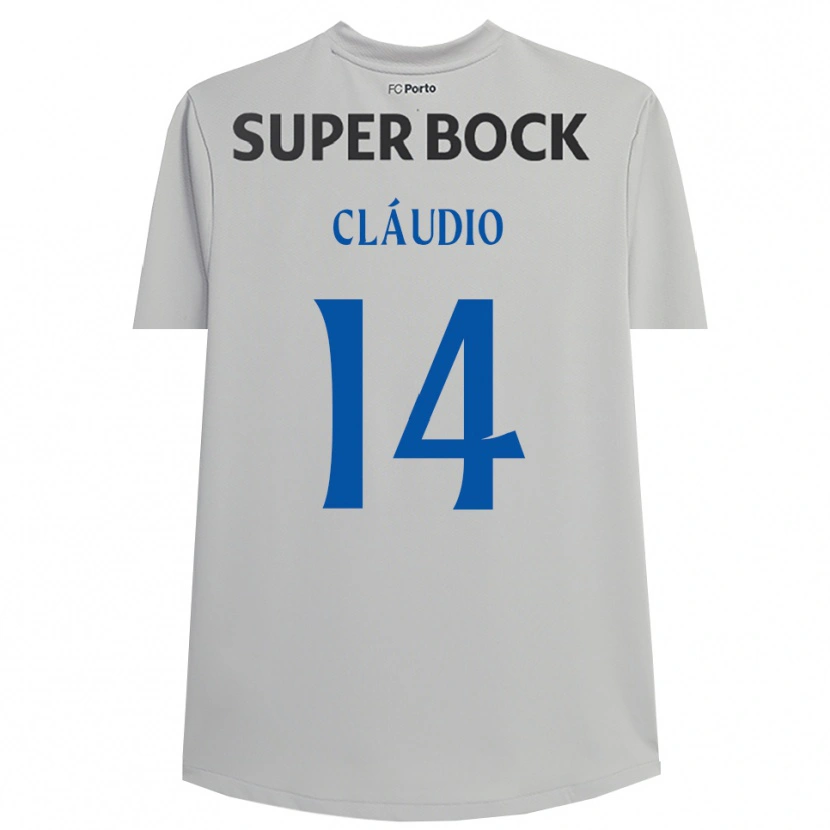 Danxen Criança Cláudio Ramos #14 Cinza Claro Preto Camisola Guarda-Redes 2025/26 Camisa Brasil