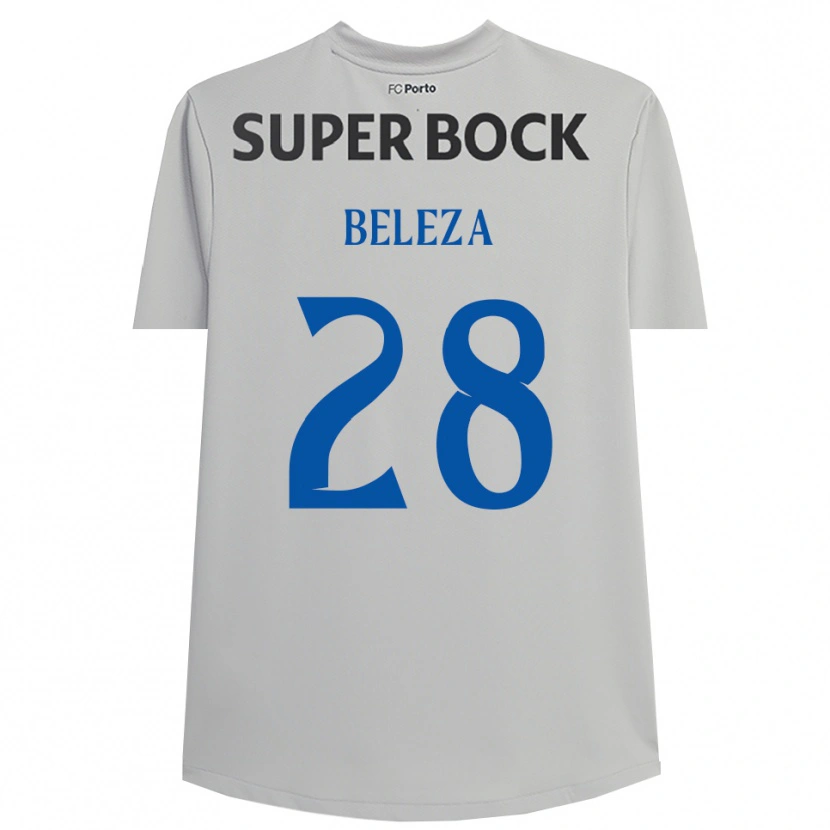 Danxen Criança Tatiana Beleza #28 Cinza Claro Preto Camisola Guarda-Redes 2025/26 Camisa Brasil