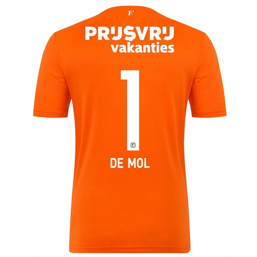 Danxen Criança Stenn de Mol #1 Laranja Preto Camisola Guarda-Redes 2025/26 Camisa Brasil